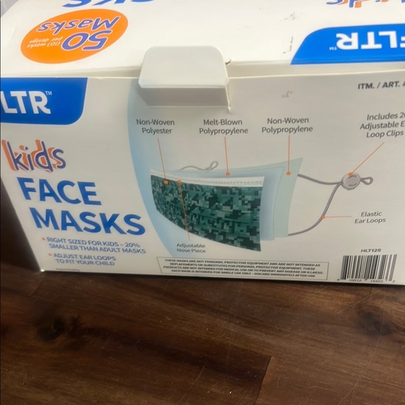 Red Protective Face Masks for Everyday Use - Picture 2 of 3